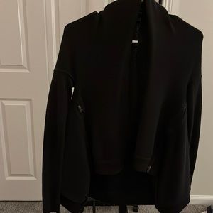 Lululemon cardigan sweater. Side zipper details.